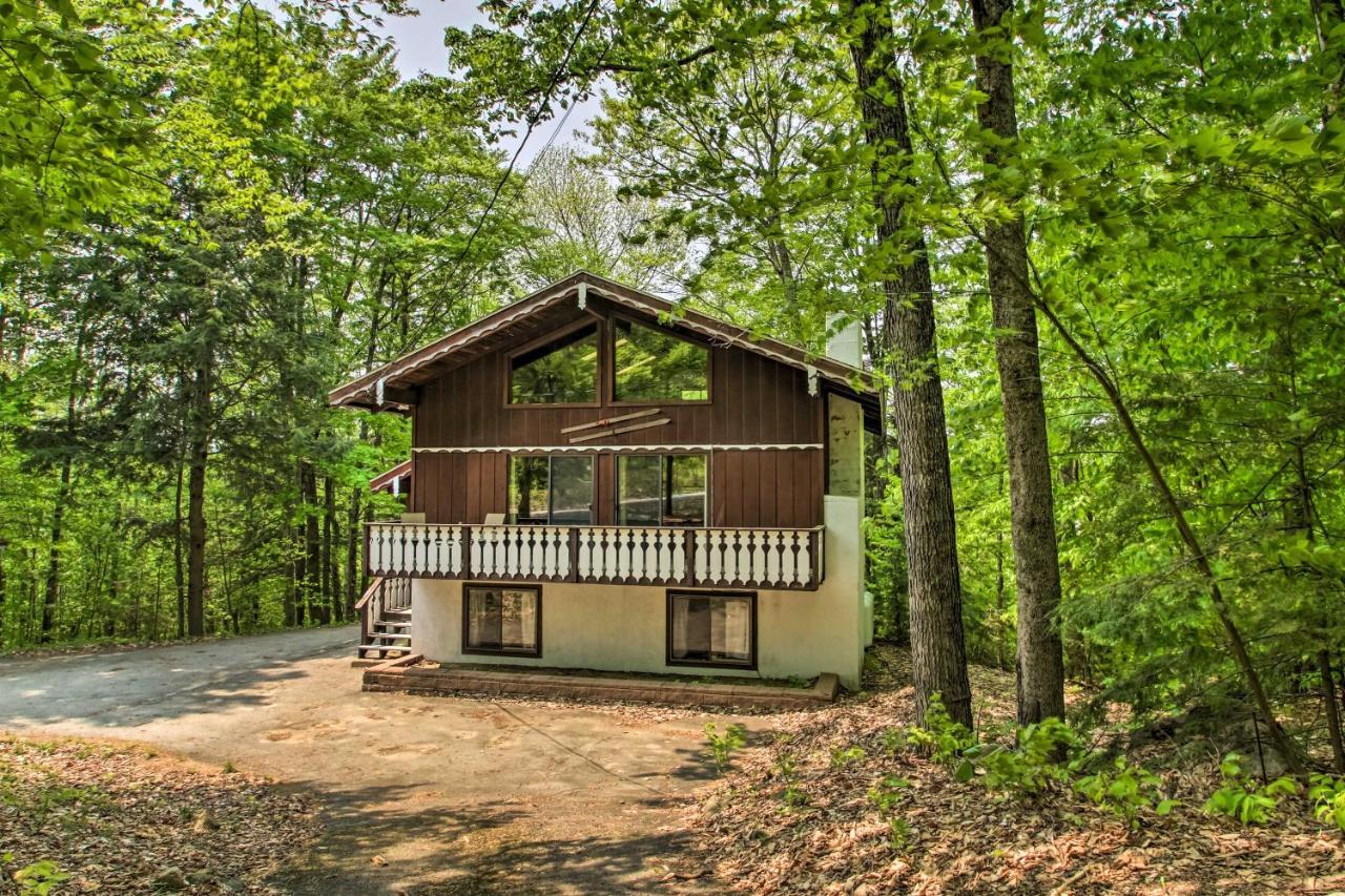Swiss-Style Chalet With Fireplace - Near Story Land! بارتليت المظهر الخارجي الصورة