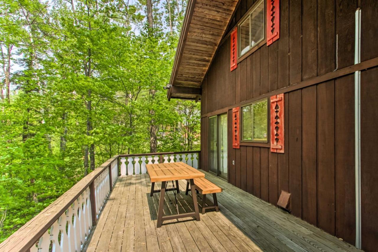 Swiss-Style Chalet With Fireplace - Near Story Land! بارتليت المظهر الخارجي الصورة