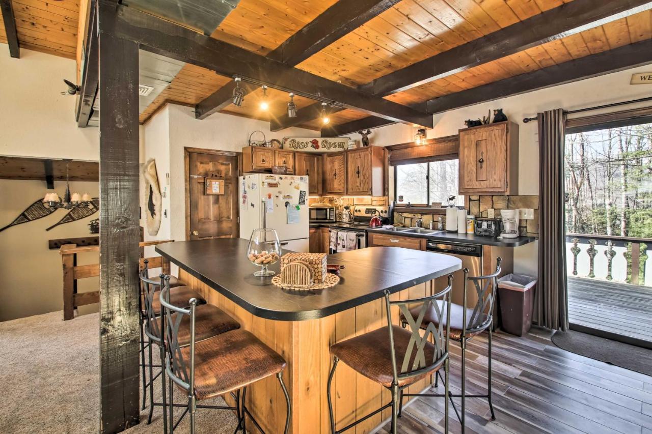 Swiss-Style Chalet With Fireplace - Near Story Land! بارتليت المظهر الخارجي الصورة