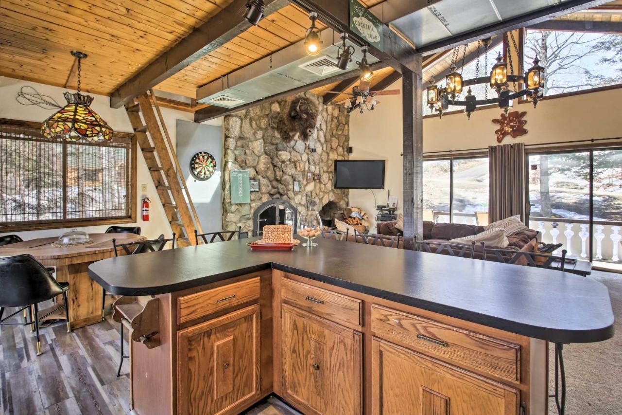 Swiss-Style Chalet With Fireplace - Near Story Land! بارتليت المظهر الخارجي الصورة