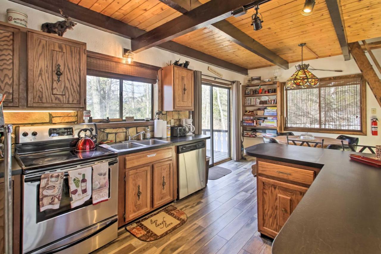 Swiss-Style Chalet With Fireplace - Near Story Land! بارتليت المظهر الخارجي الصورة