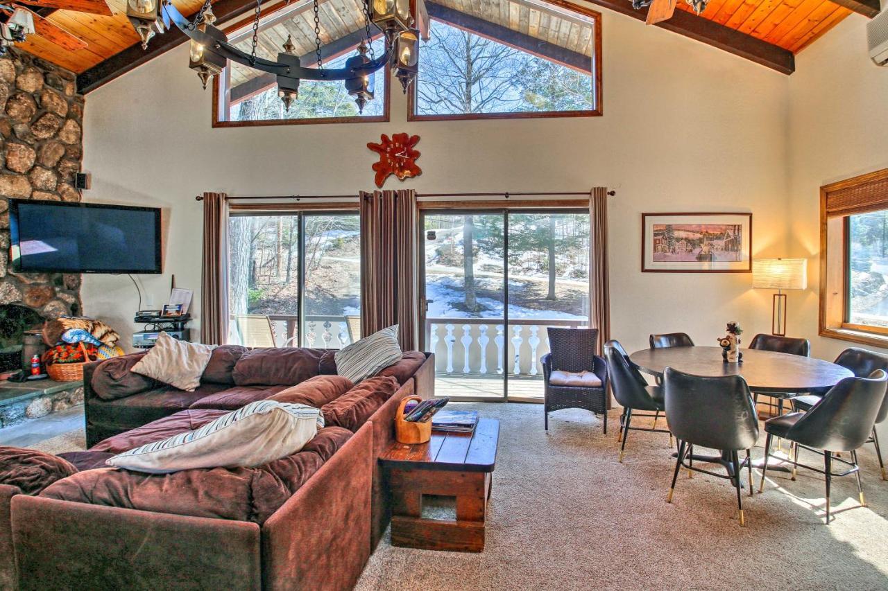 Swiss-Style Chalet With Fireplace - Near Story Land! بارتليت المظهر الخارجي الصورة